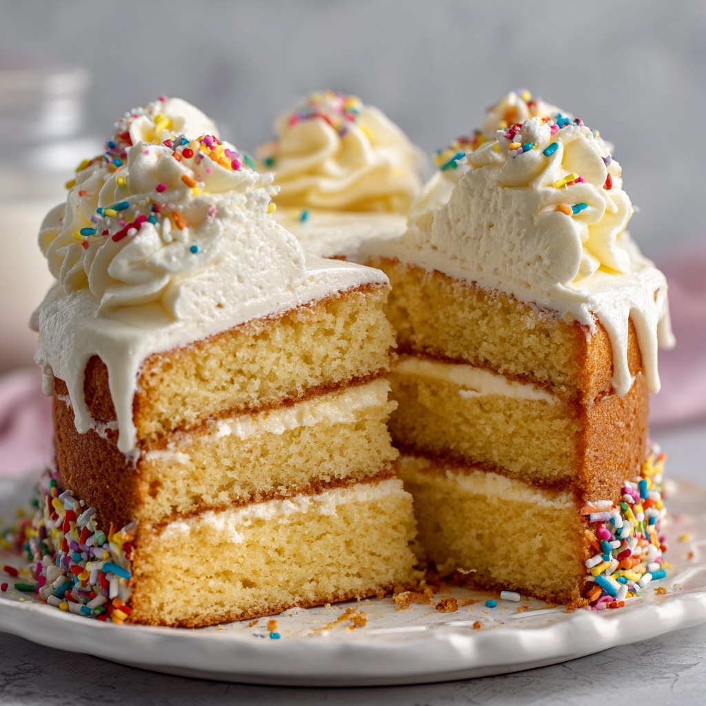 Vanilla Cake Recipe - Recipe Image