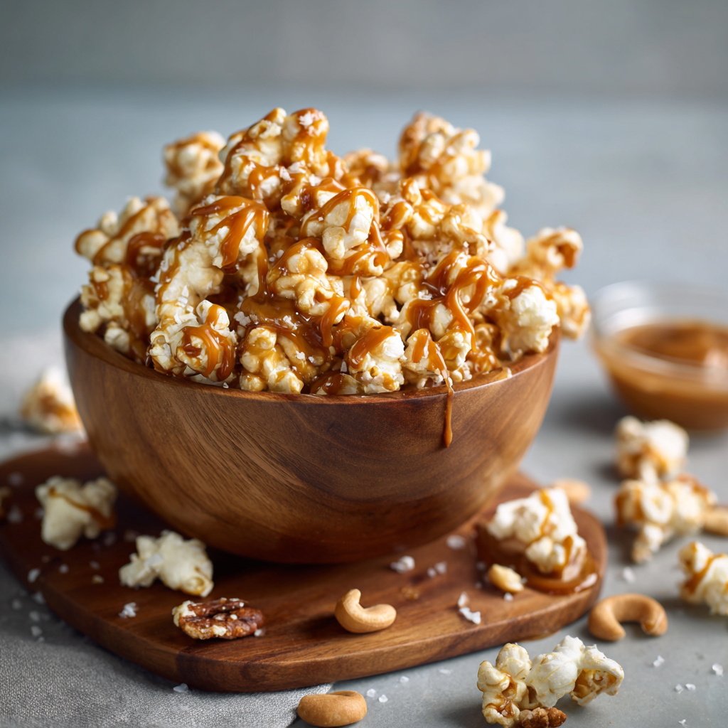 Caramel Popcorn Recipe - Recipe Image