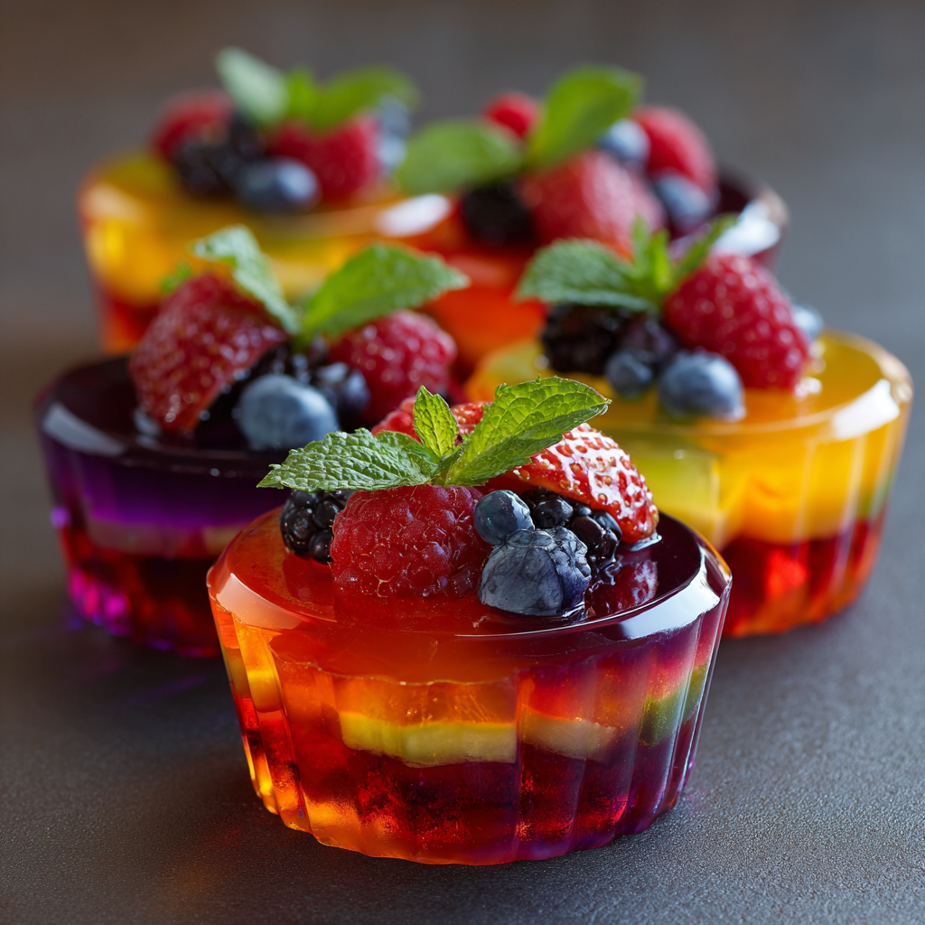 Fruit Jelly Cups Recipe - Recipe Image