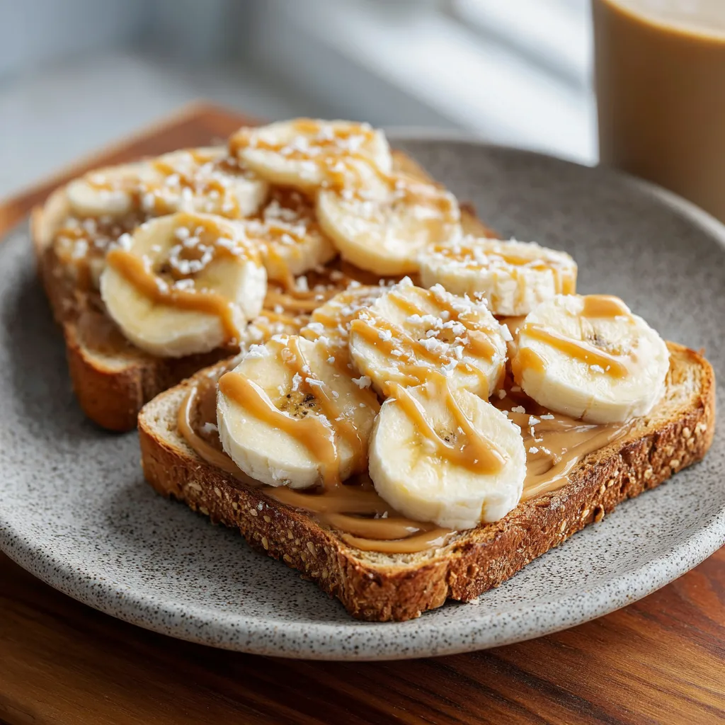Peanut Butter Banana Toast Recipe 3 Peanut Butter Banana Toast Recipe - Recipe Image