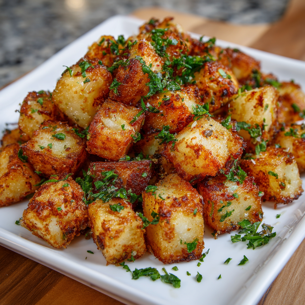 Crispy Potato Cubes Recipe - Recipe Image