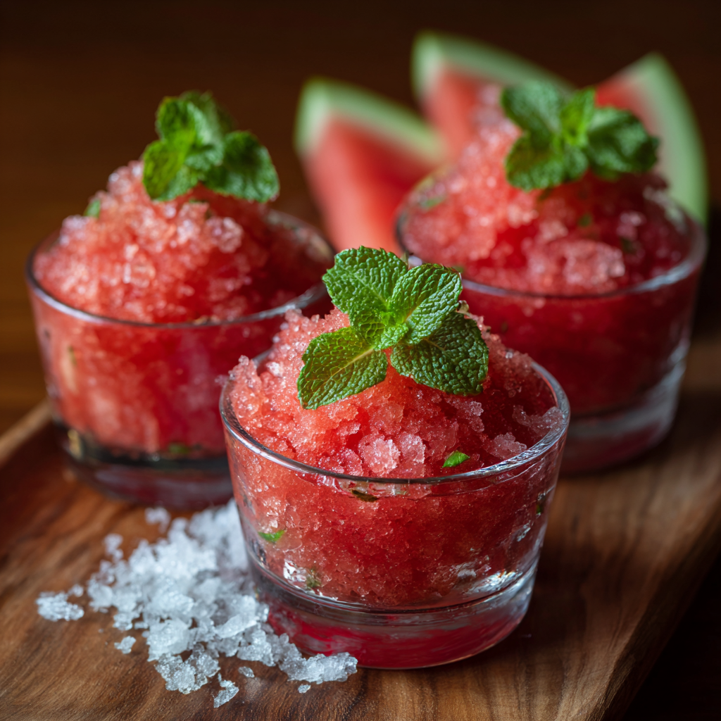 Watermelon Granita Recipe - Recipe Image