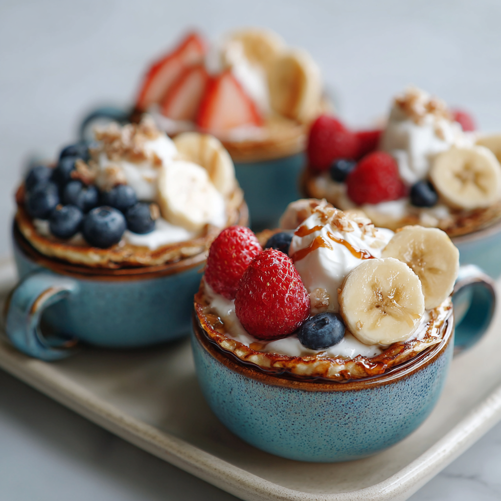 Pancake Cereal Bowls Recipe - Recipe Image