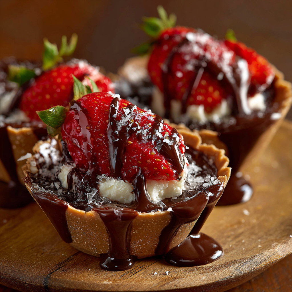 Dubai Chocolate Strawberry Cups Recipe