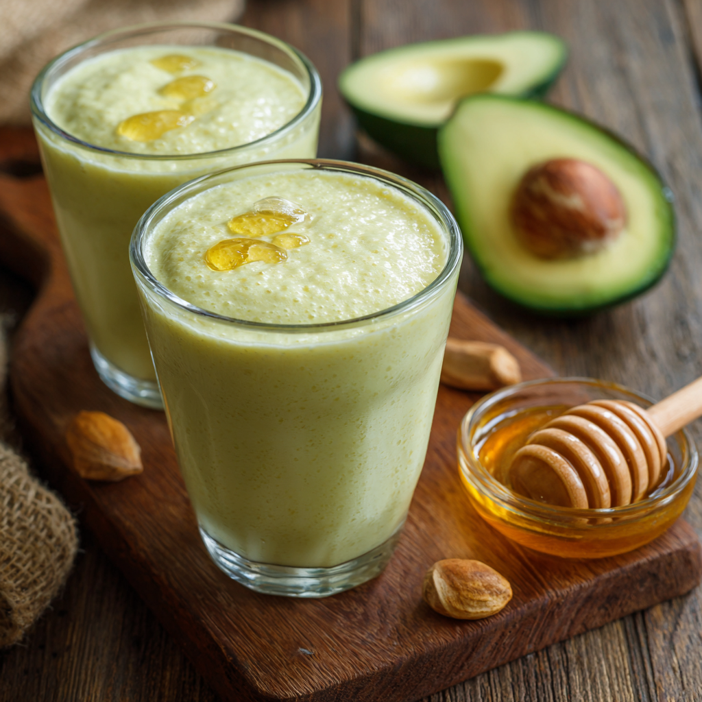 Avocado Honey Shake Recipe - Recipe Image