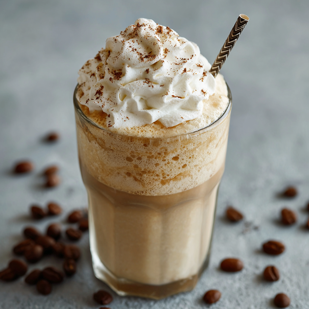 Vanilla Coffee Frappé Recipe - Recipe Image
