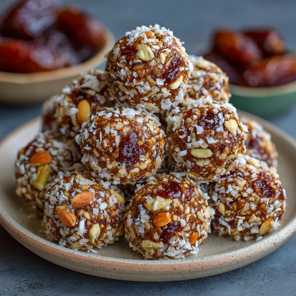 Date & Nut Energy Bites Recipe