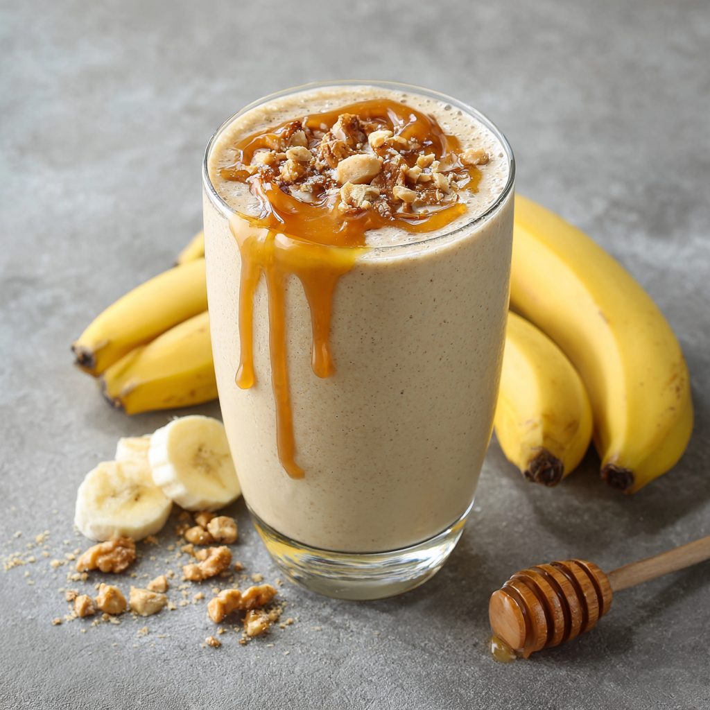 Peanut Butter Banana Smoothie Recipe