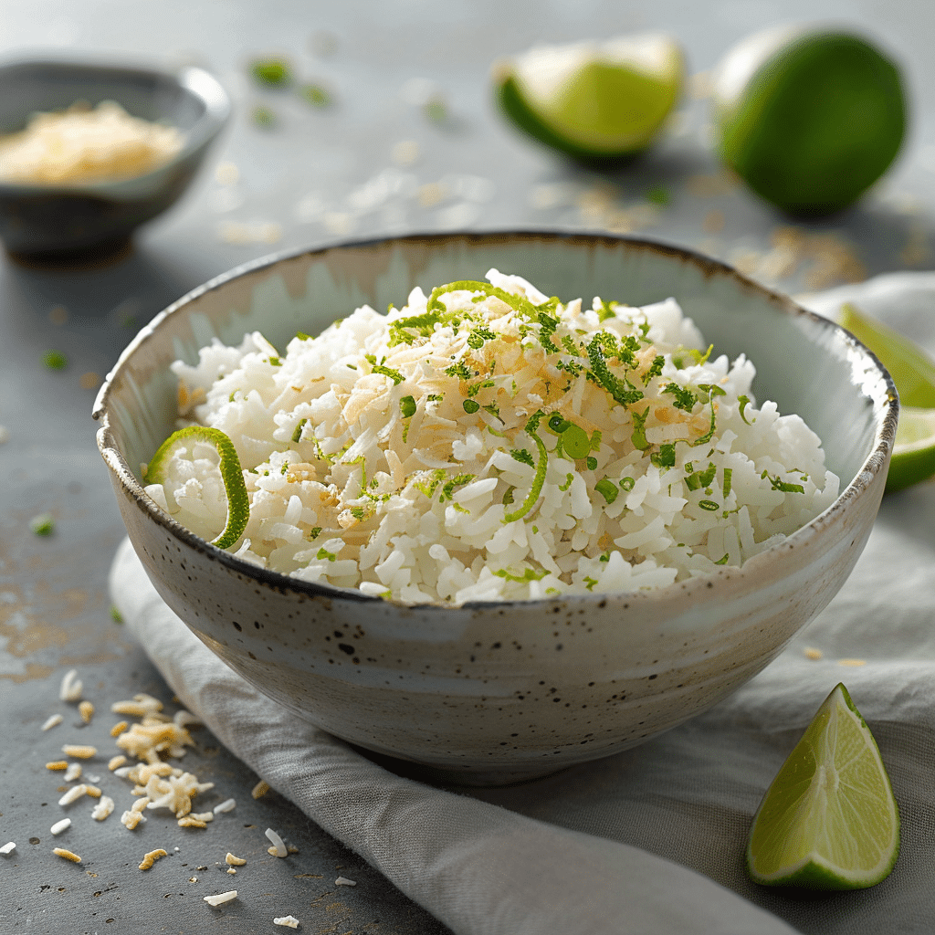 Coconut Lime Rice Breakfast Bowl Recipe - Recipe Image