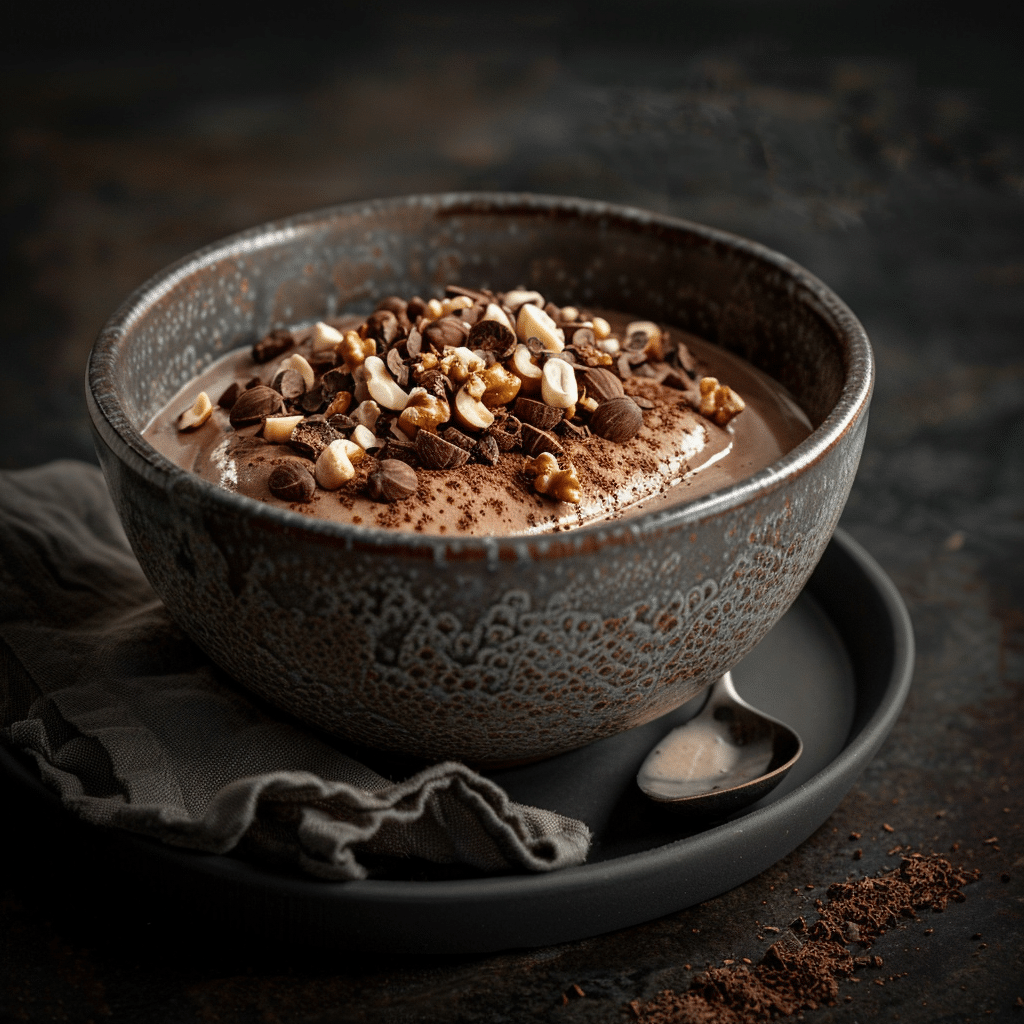 Mocha Hazelnut Breakfast Bowl Recipe - Recipe Image