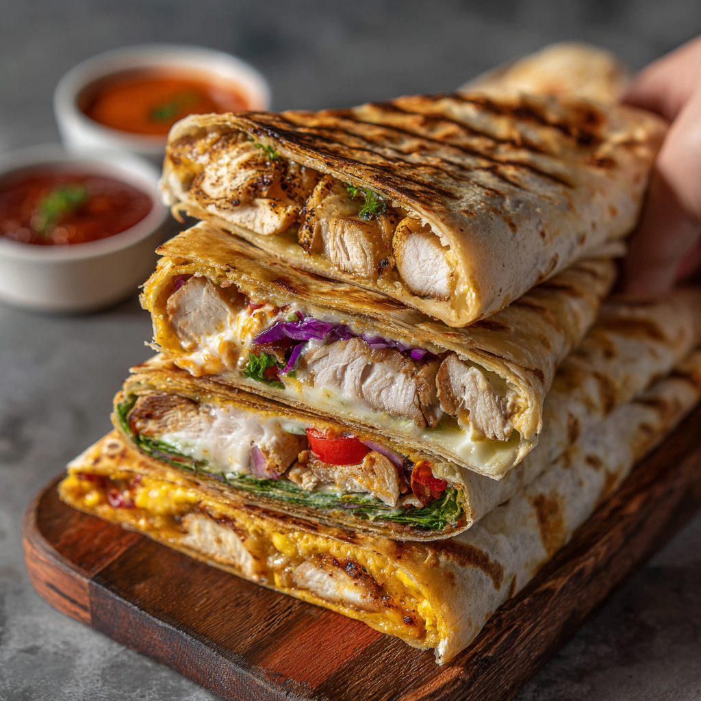 Tortilla Wrap Hack (Fold Trick) 🌯 Recipe - Recipe Image
