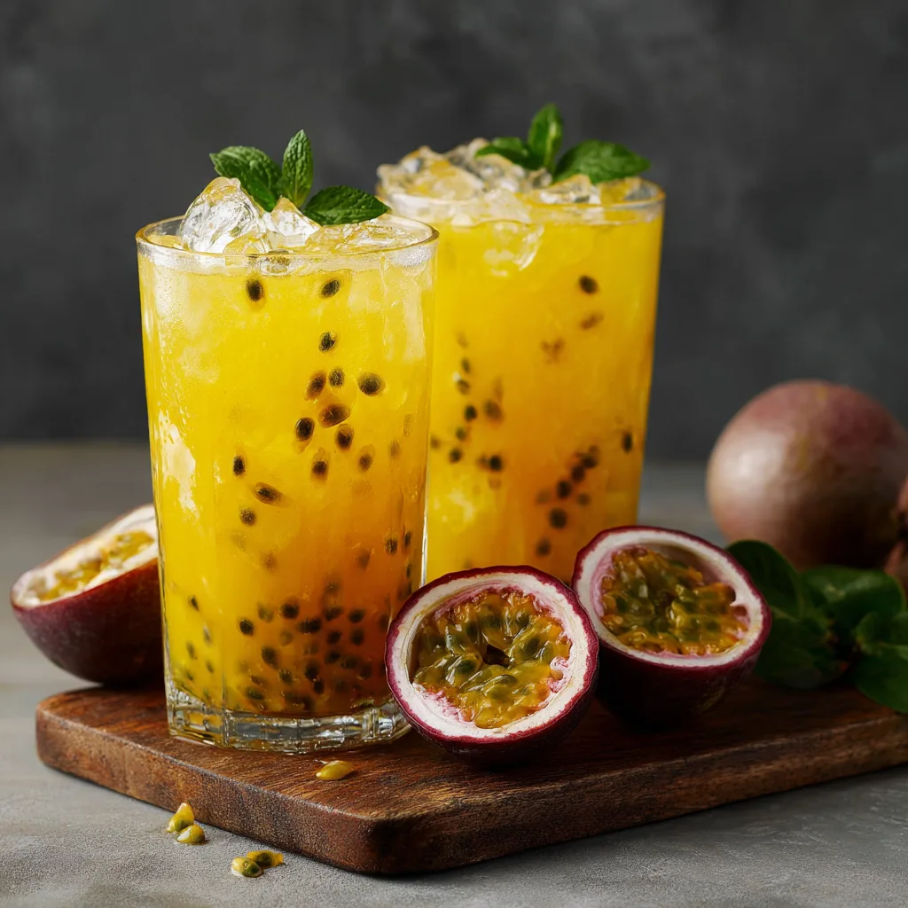 Mango Passionfruit Refresher Recipe - Recipe Image