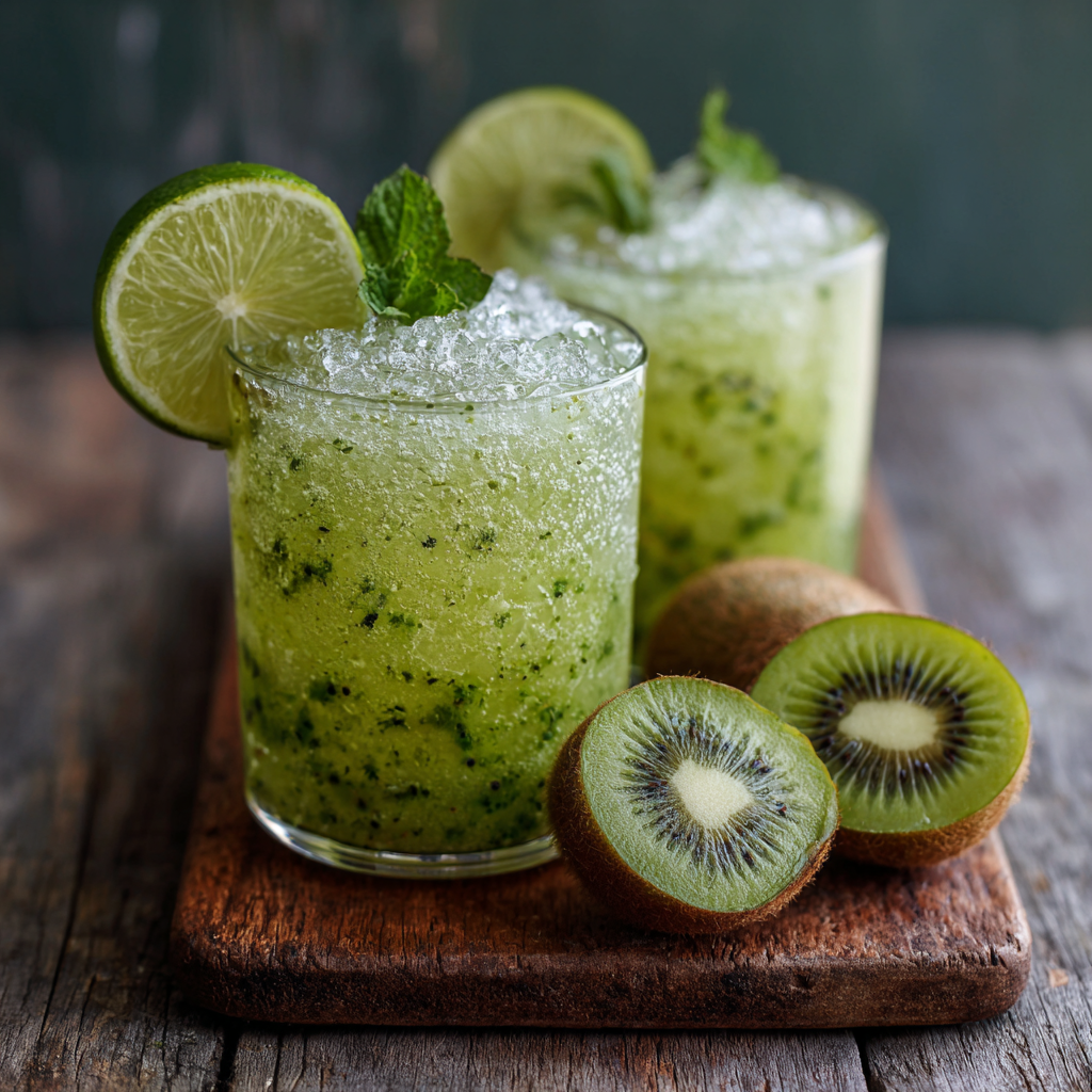 Kiwi Lime Cooler Recipe 3 Kiwi Lime Cooler Recipe - Recipe Image