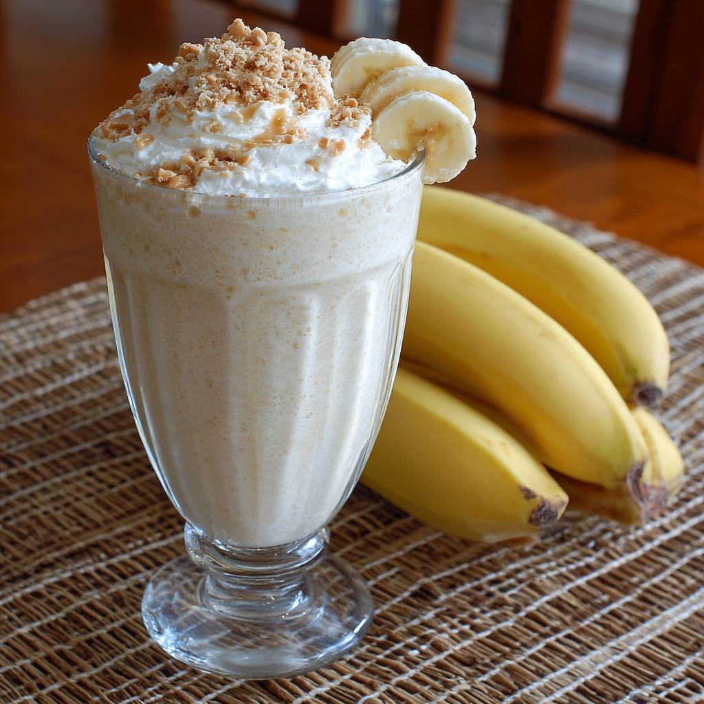 Peanut Butter Banana Shake Recipe - Recipe Image