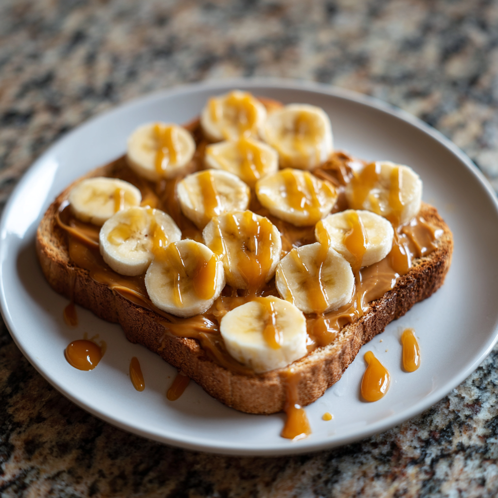 Peanut Butter Toast - Recipe Image