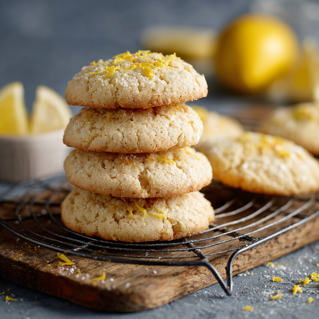 Lemon Cookies Recipe - Recipe Image