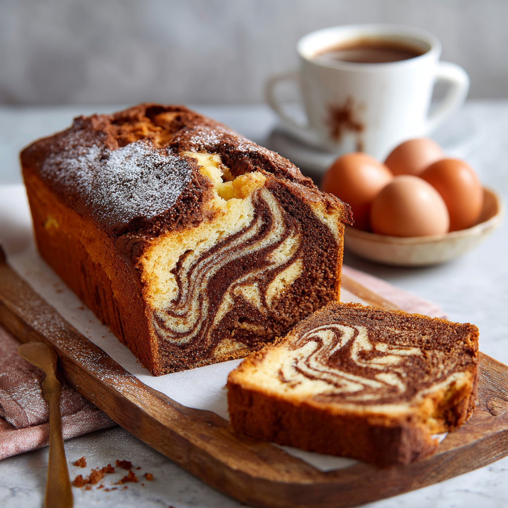 Marble Cake Recipe - Recipe Image