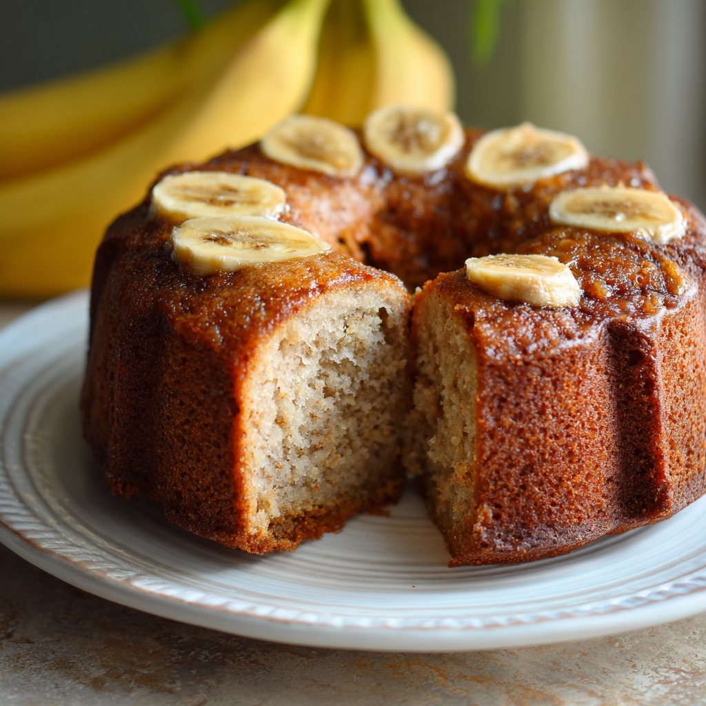 Banana Cake Recipe - Recipe Image
