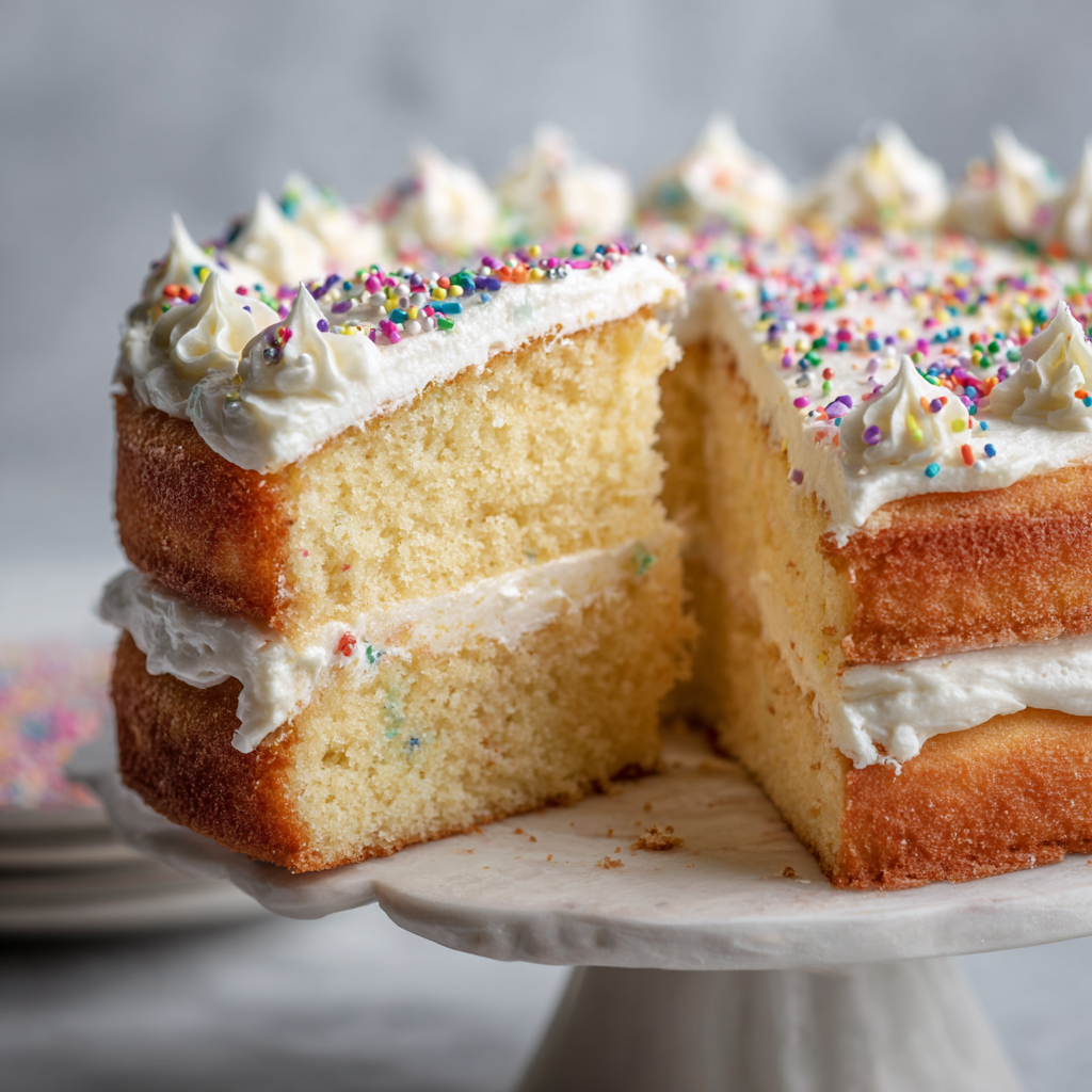 Vanilla Cake Recipe - Recipe Image