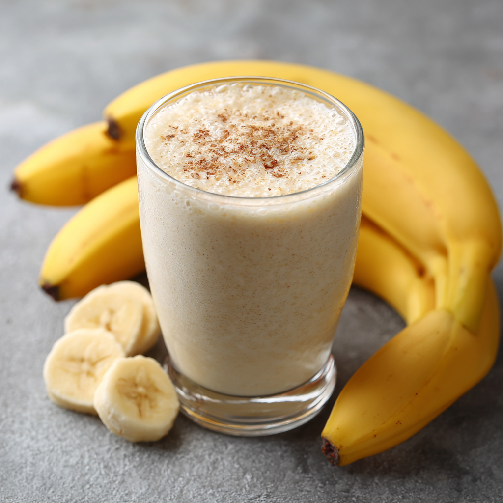 Banana Milkshake Recipe - Recipe Image