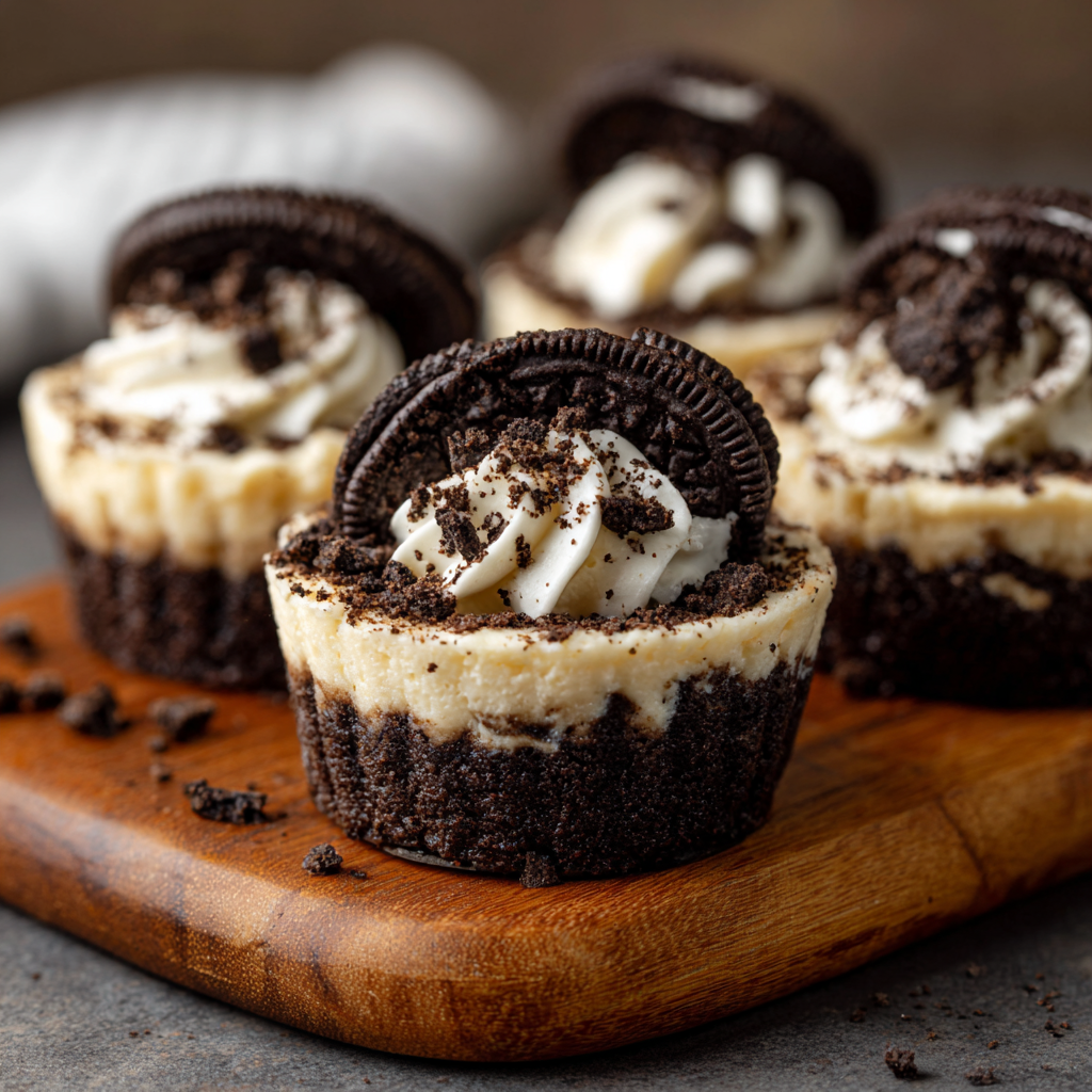 Oreo Cheesecake Cups Recipe - Recipe Image