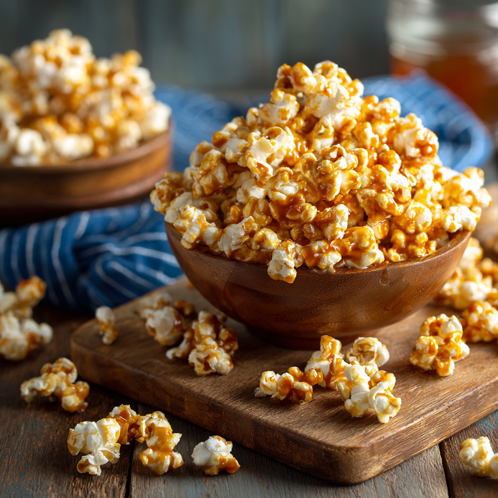 Caramel Popcorn Recipe - Recipe Image