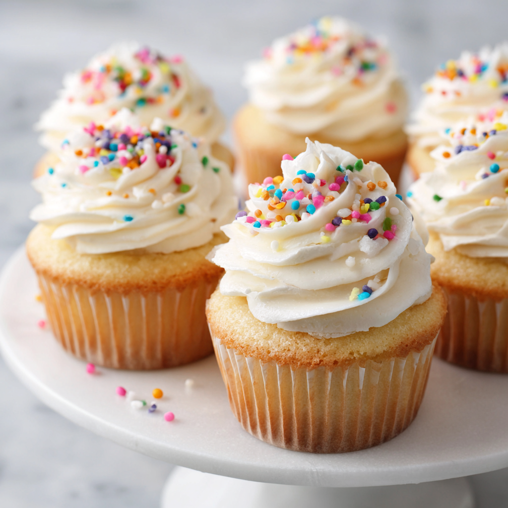 Vanilla Cupcakes Recipe - Recipe Image