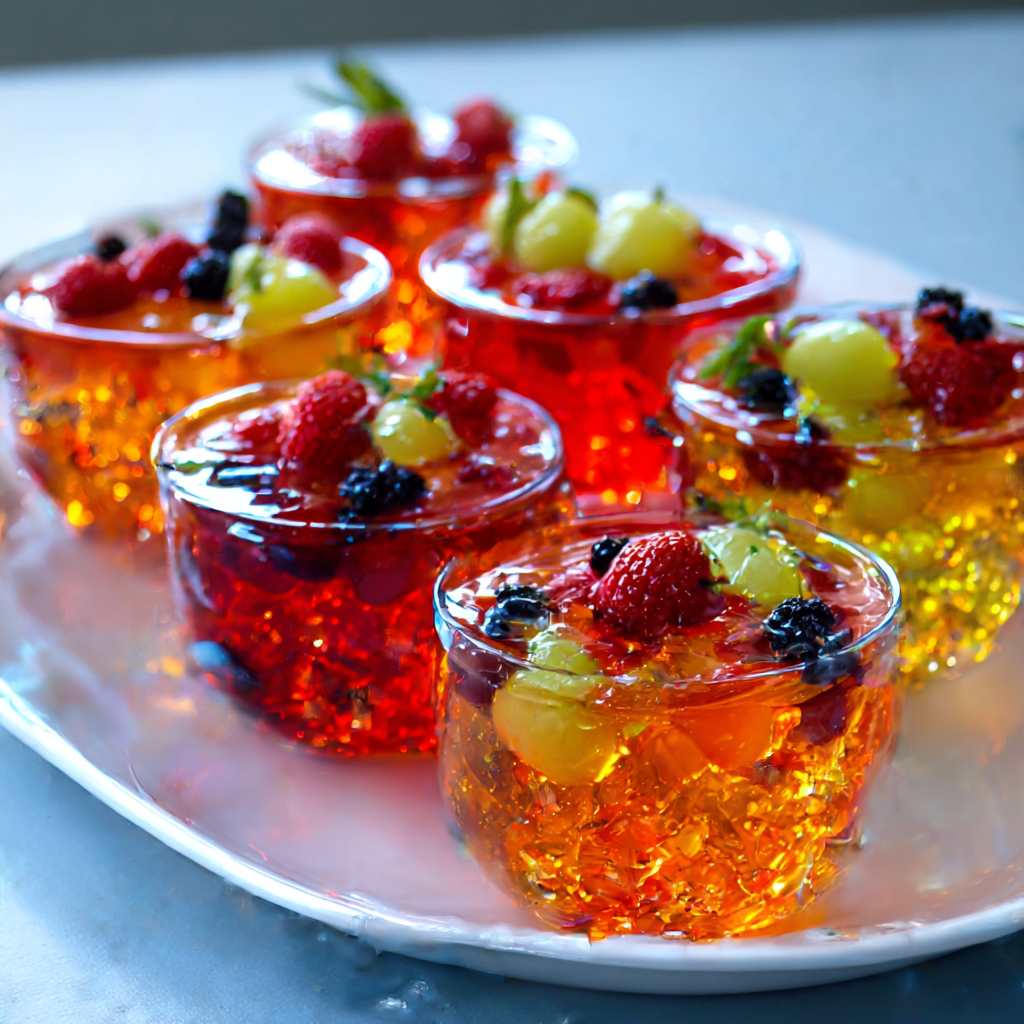 Fruit Jelly Cups Recipe - Recipe Image