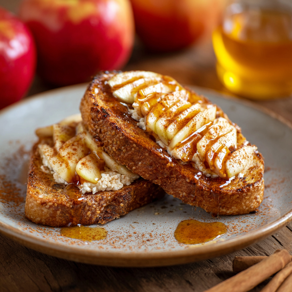 Apple Cinnamon Toast Recipe - Recipe Image