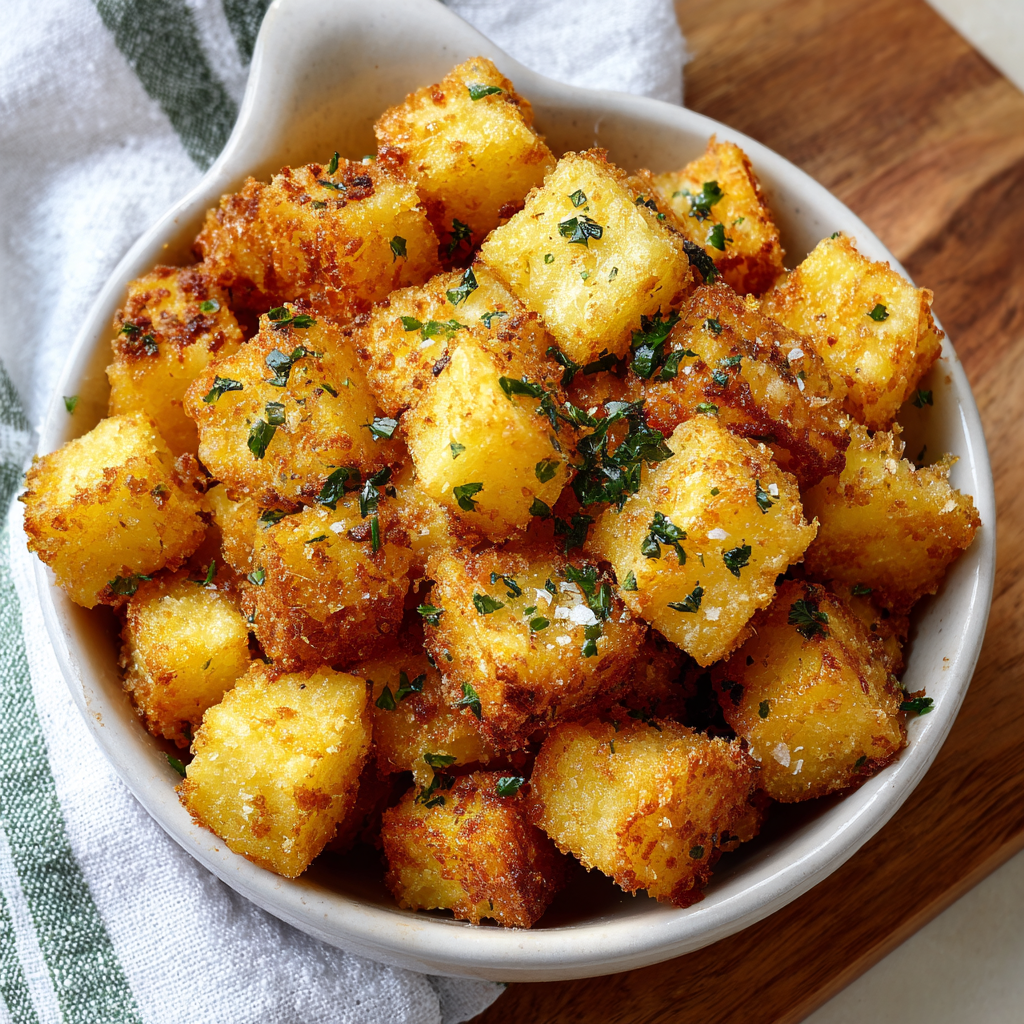 Crispy Potato Cubes Recipe - Recipe Image