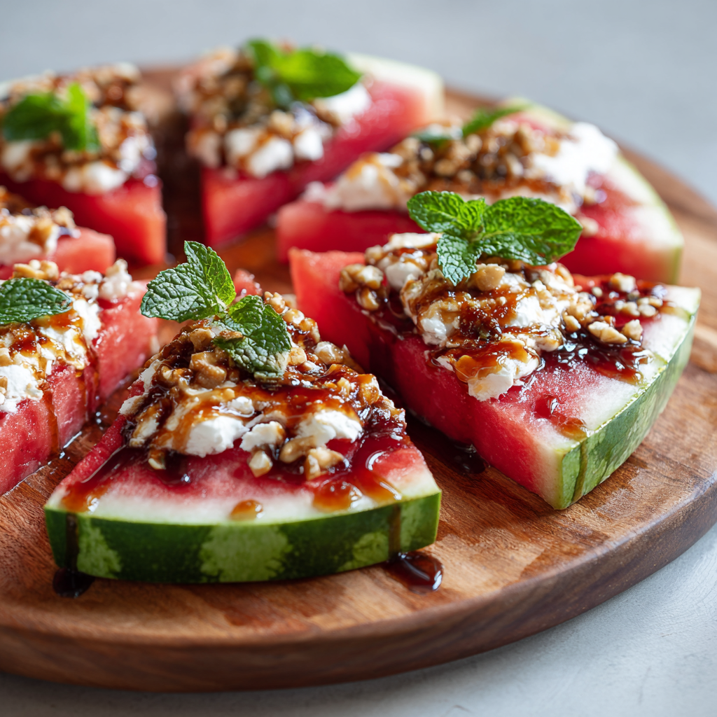 Watermelon Pizza Recipe - Recipe Image