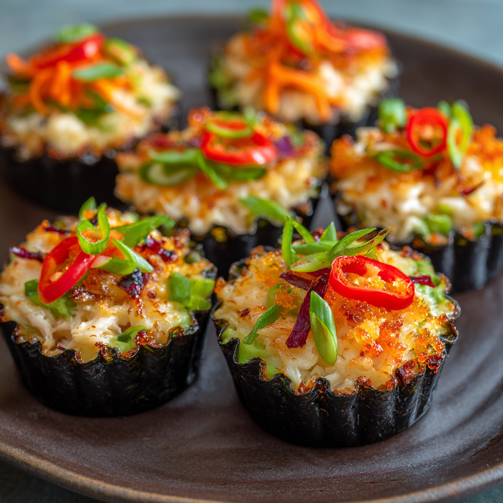 Sushi Bake Cups Recipe - Recipe Image