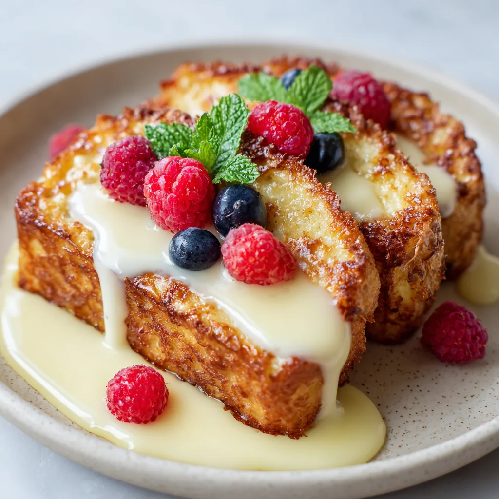 Custard Yogurt Toast Recipe 3 Custard Yogurt Toast Recipe - Recipe Image