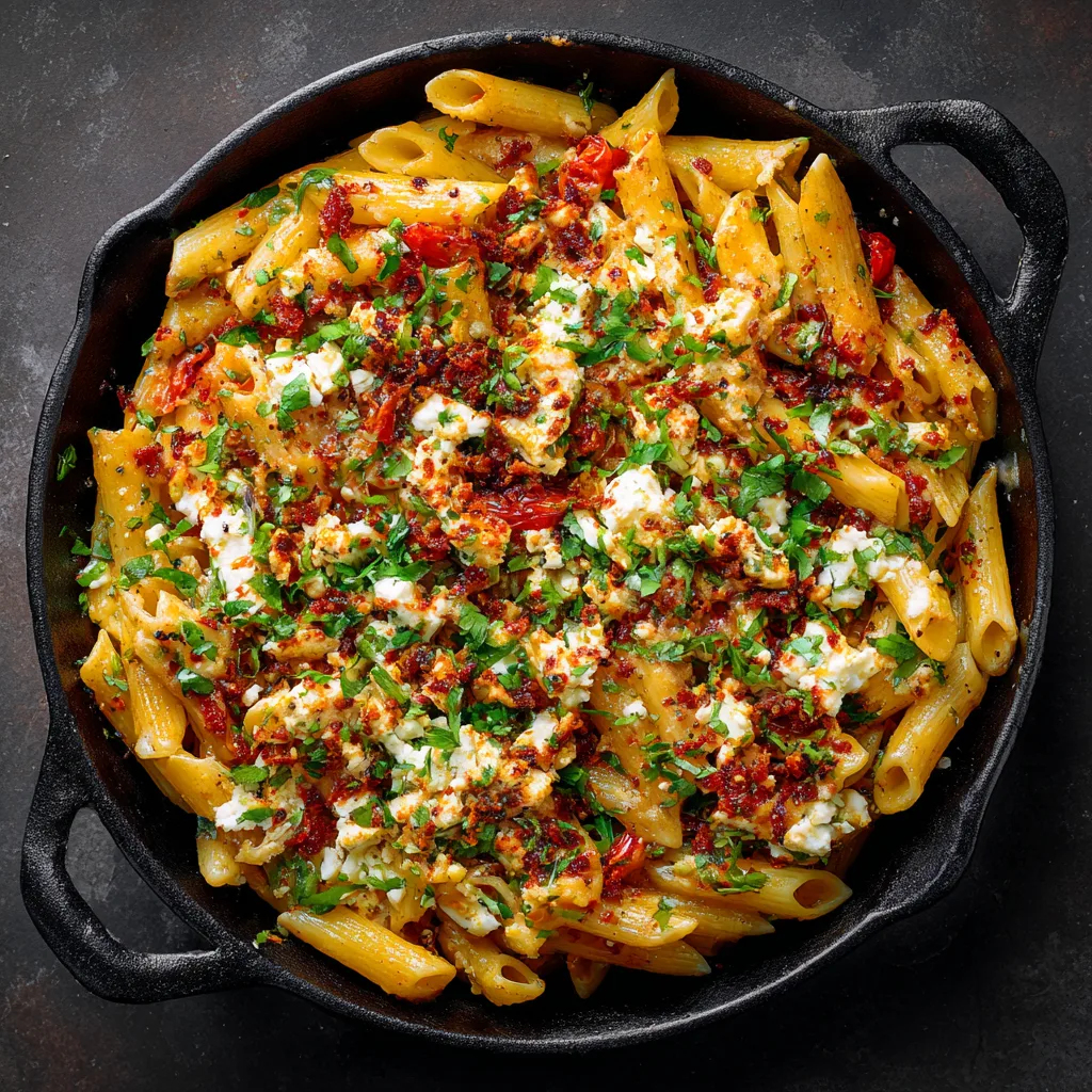 Baked Feta Pasta Recipe 3 Baked Feta Pasta Recipe - Recipe Image