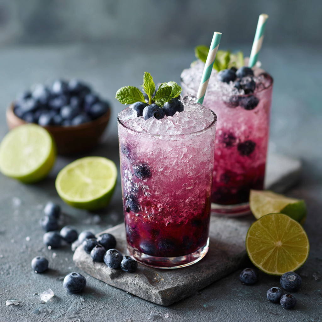 Blueberry Coconut Refresher Recipe - Recipe Image