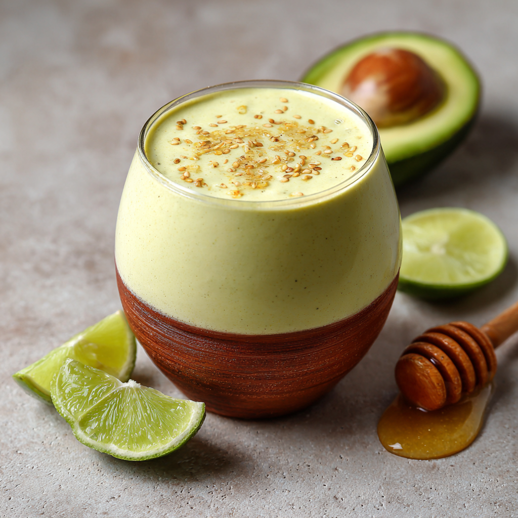 Avocado Honey Shake Recipe - Recipe Image