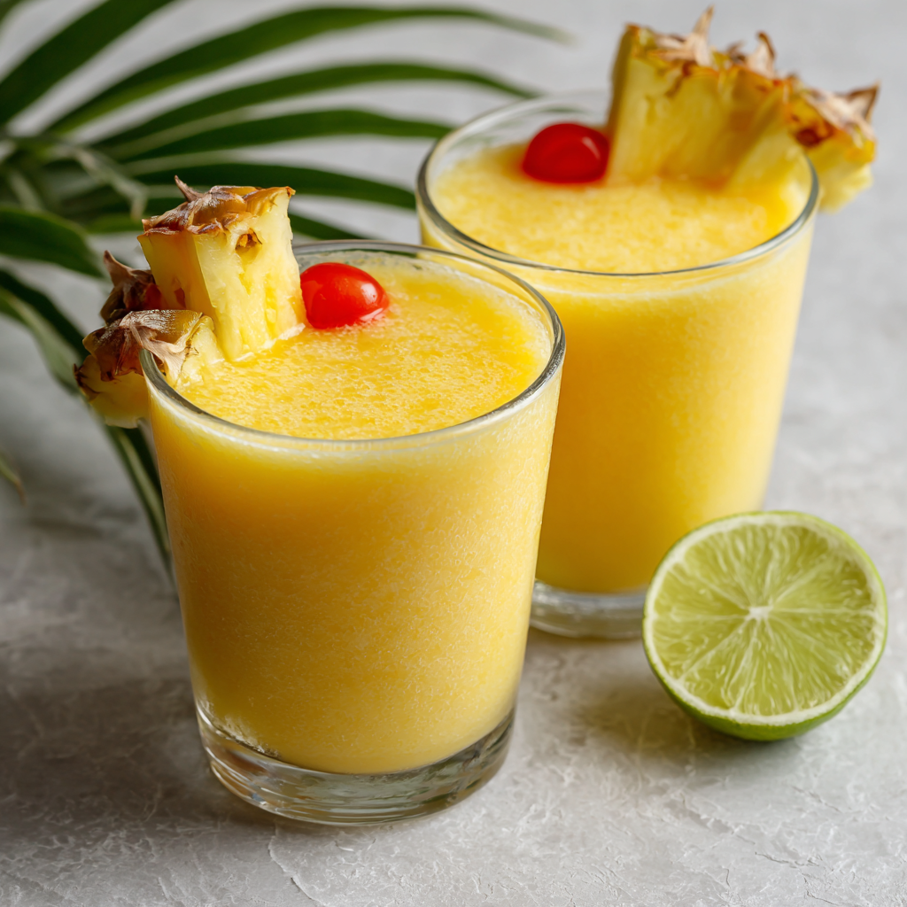 Tropical Mango Pineapple Cooler Recipe - Recipe Image