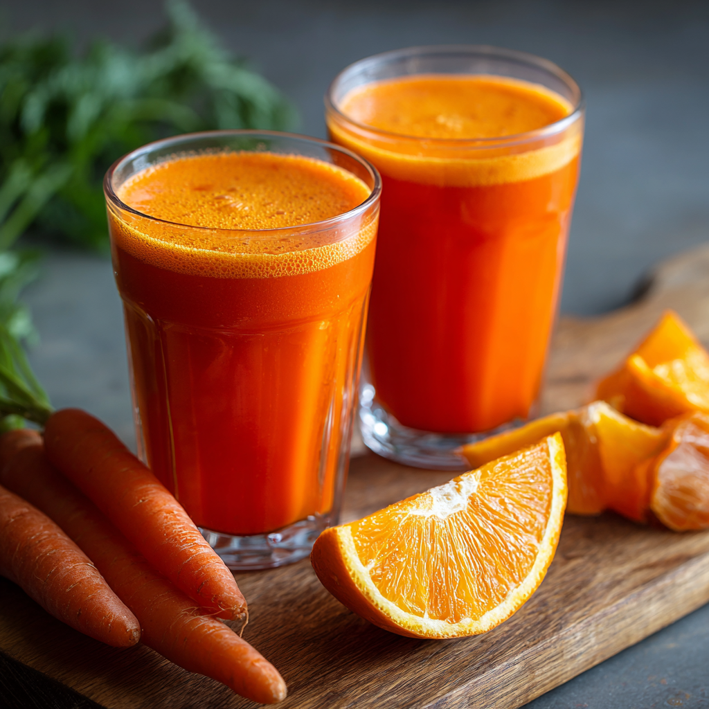 Carrot Orange Glow Juice Recipe - Recipe Image
