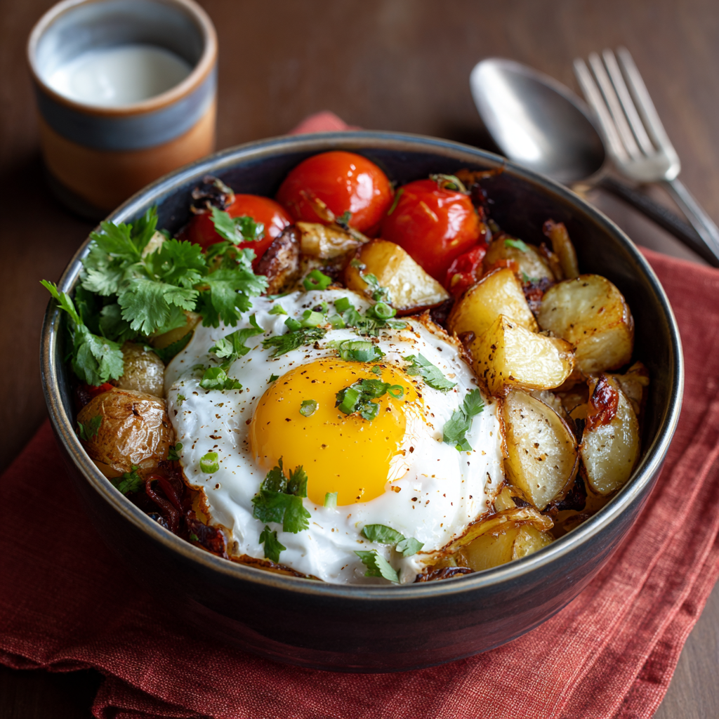 Savory Potato Breakfast Bowl Recipe - Recipe Image