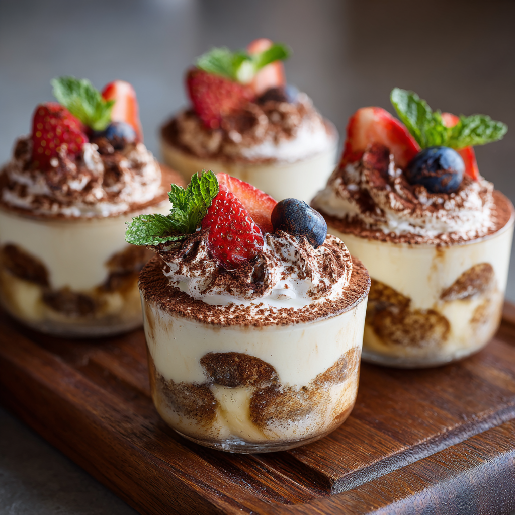 Tiramisu Cups Recipe