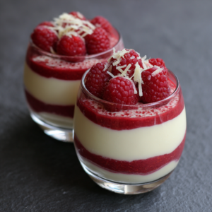 Raspberry White Chocolate Mousse Recipe