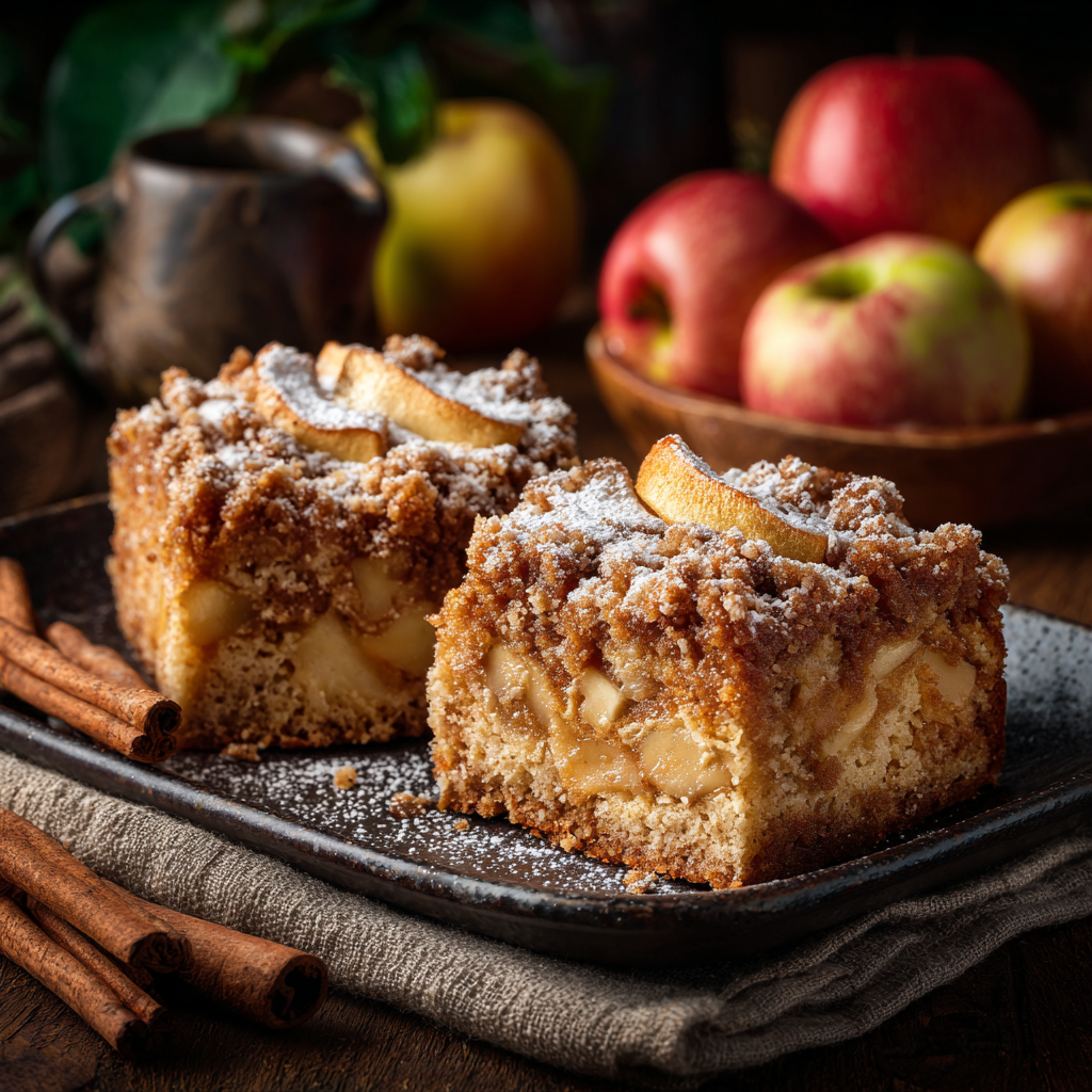 Apple Cinnamon Crumb Cake Recipe
