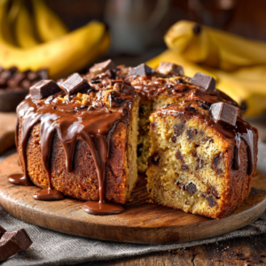 Banana Chocolate Chip Cake Recipe