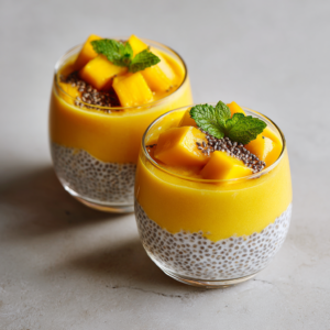 Mango Coconut Chia Pudding Recipe