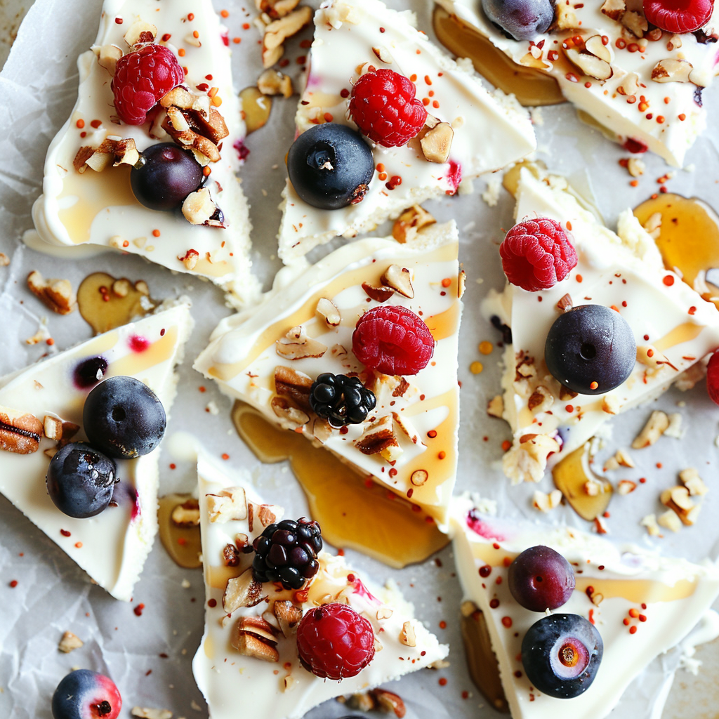 Frozen Yogurt Bark Recipe
