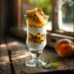Peach Yogurt Parfait Recipe