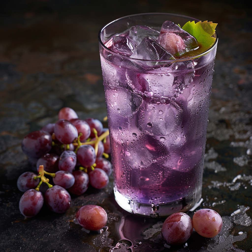 Grape Juice Cooler Recipe