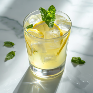 Lemon Mint Drink Recipe