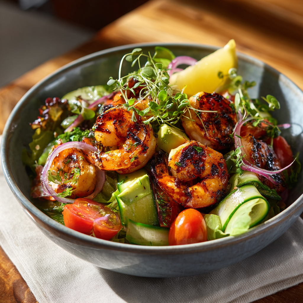 Grilled Shrimp Salad Recipe
