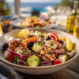 Mediterranean Seafood Salad Recipe